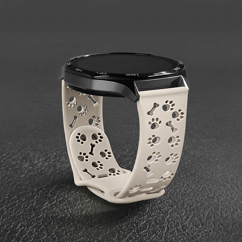 Hollow-out Dog Paw Strap 22mm  - đánh giá và giá Titan Smartwatch Accessories