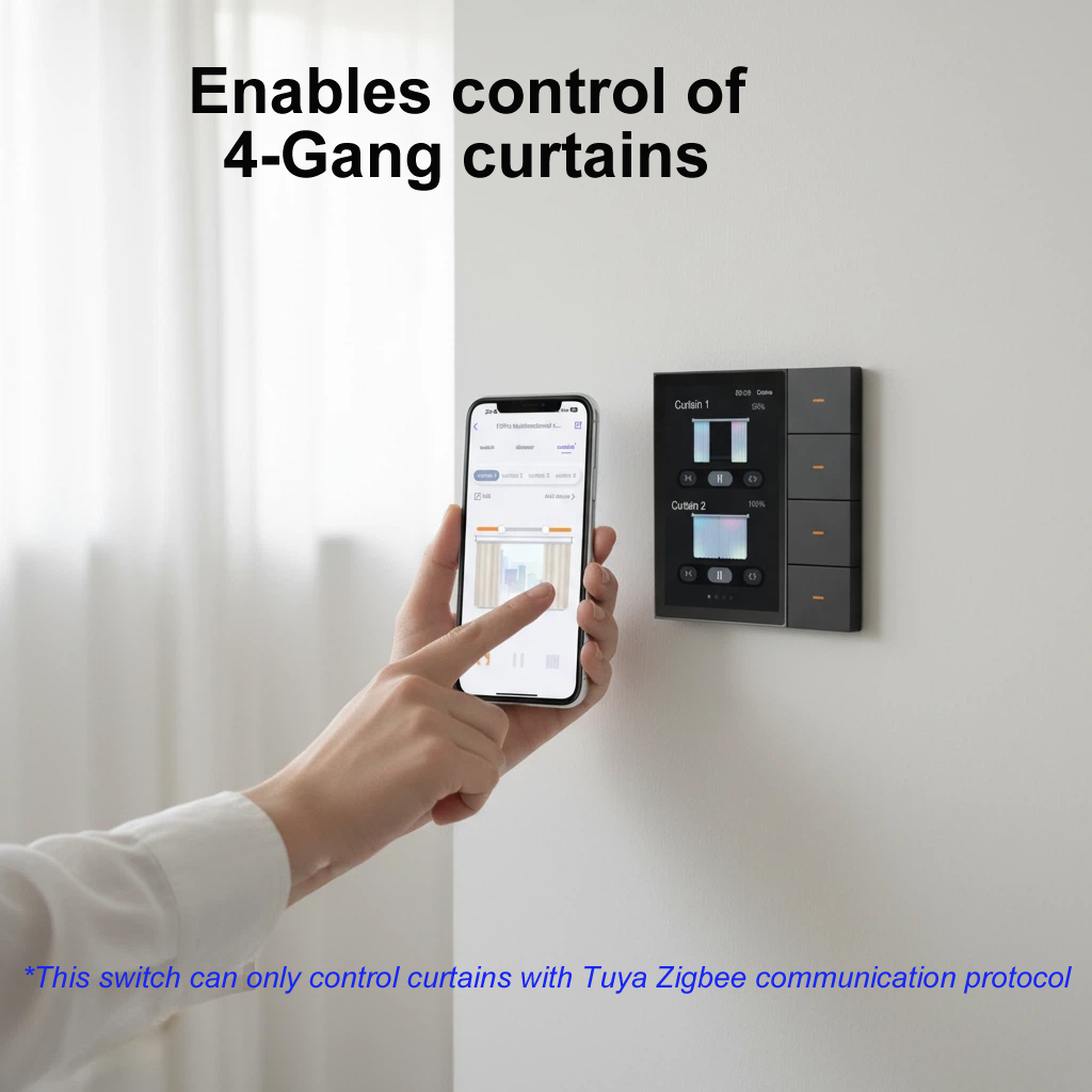 F3-pro Tuya Smart Panel ZigBee - đánh giá và giá Smart Accessories