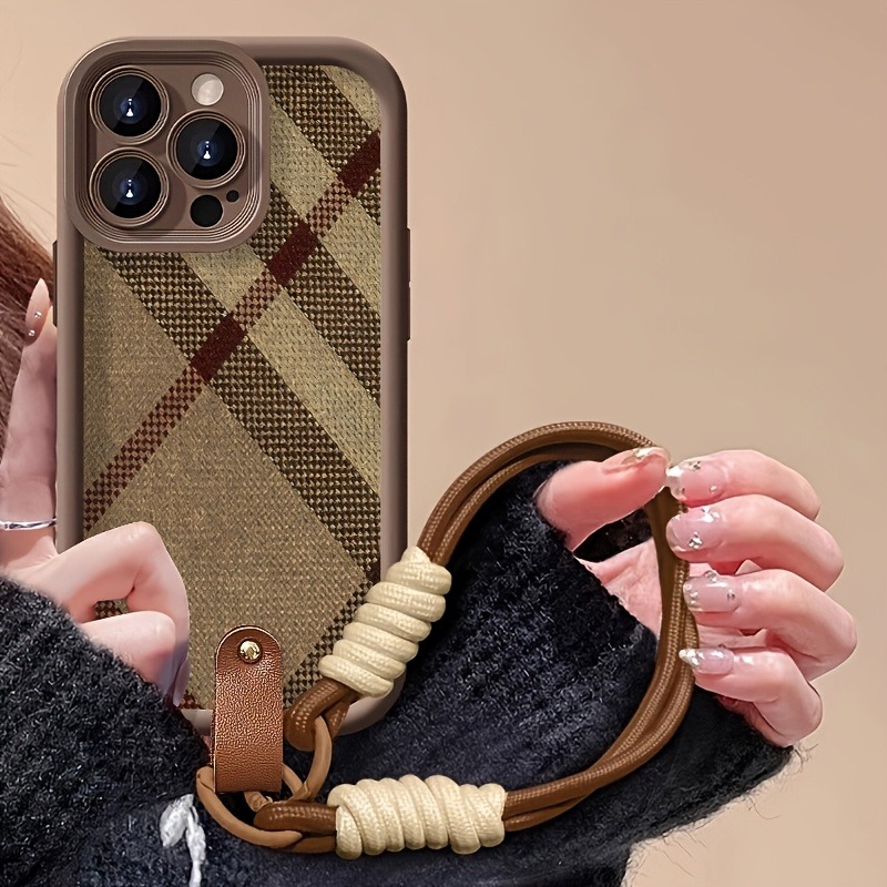 Brown Stripes Lanyard Strap Ro - đánh giá và giá Samsung Galaxy S24