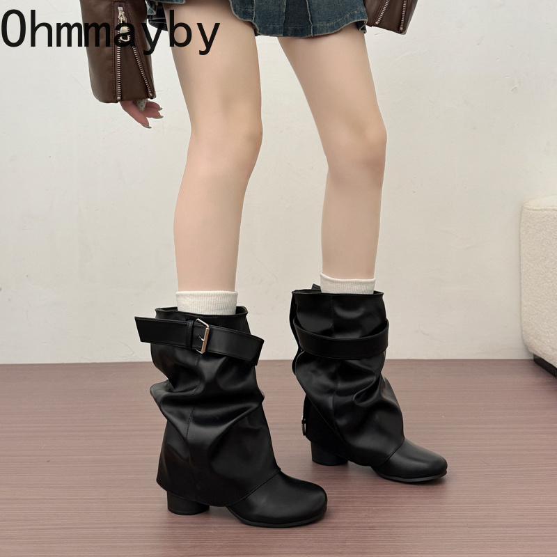 New Women Slouchy Mid Calf Lea - đánh giá và giá Leather Classic Strap