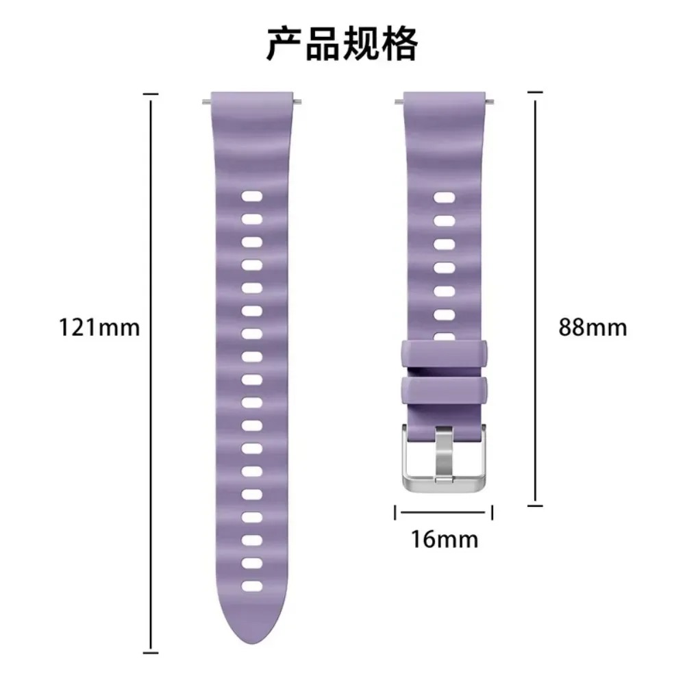 18mm Wave Silicone Strap For H - đánh giá và giá Smartwatch X2