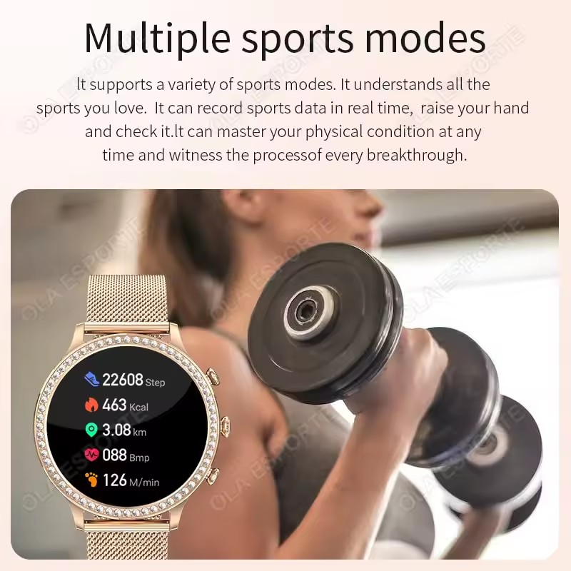 Elegant Ladies' Smartwatch Blu - đánh giá và giá Smartwatch X12